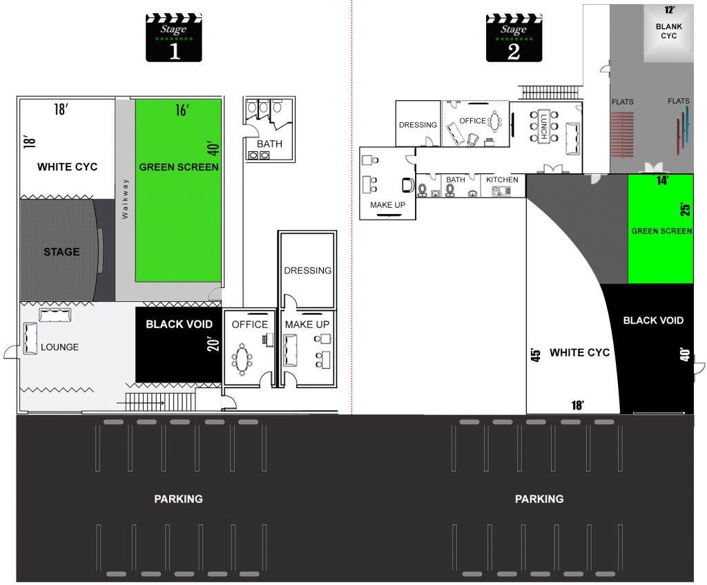 Independence Studio - Floor Plan (new!)